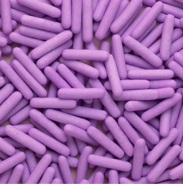 Matte Purple Sugar Rod Sprinkles - Cool Mom Sprinkles